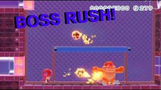 The ULTIMATE Boss Rush in Mario Maker 2 (Multiplayer VS)