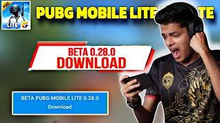 OMG| BETA PUBG MOBILE LITE 0.28.0 Update For 2025| PUBG LITE BACK  NEW UPDATE| @LEGENDxPRO6178