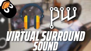 Virtual Surround Sound on Linux! // Pipewire Tutorial