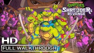 Teenage Mutant Ninja Turtles: SHREDDERS REVENGE Full Gameplay Walkthrough (No Commentary) HD