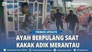 Video Viral TikTok Kakak Adik TNI Histeris Lari Masuk Rumah Saat Ayah Wafat di Kolaka, Tangis Pecah