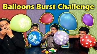 Balloon Burst Funny Challenge with Very Funny Punishment - Yummy Dare