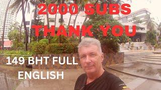 2000 Subscribers and the 149 Full English on Soi 7 Jomtien.