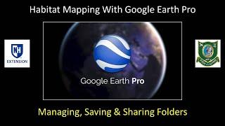 Google Earth Tutorial #6: Managing, Saving & Sharing Folders