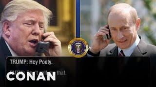 Trump Calls Putin To Discuss James Comey | CONAN on TBS