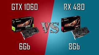 GTX 1060 6Gb vs RX 480 8Gb