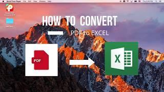 3 Steps to Convert PDF to Excel on Mac - Easiest Way