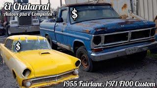 1971 Ford F100 Custom, 85 Ford Carry All Vagoneta, 92 Phantom, 83 Montecarlo, 68 Falcon y más.
