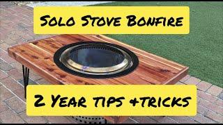 Solo Stove Bonfire - Tips and Tricks  From 2 years of Ownership!