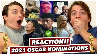 2021 Oscar Nominations REACTION!!