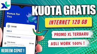 🟢 Cara Dapat Kuota Gratis XL 2024! Redeem Paket Internet Gratis 120 GB XL Terbaru | Work 100% !!