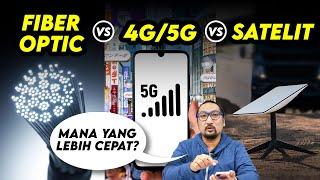 FO vs 4G/5G vs STARLINK: Koneksi Internet Mana yang Terbaik?