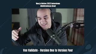 Vee Validate versions by Abdelrahman Awad: Vue.js Nation 2022