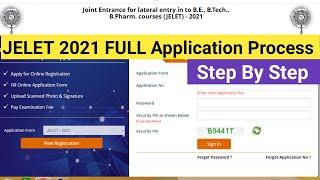 JELET 2021  Application Process Step By Step || Jelet 2021 Online Application || Wbjelet
