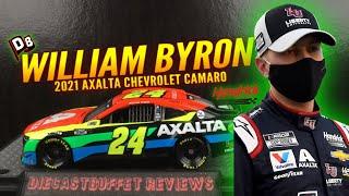 2021 WILLIAM BYRON AXALTA CHEVROLET CAMARO DIECASTBUFFET REVIEWS NASCAR DIECAST 1/64