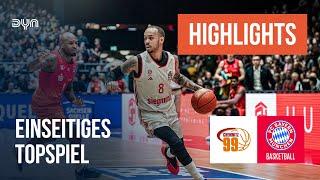 Highlights: NINERS Chemnitz - FC Bayern München Basketball (Saison 2024/25) | easyCredit BBL