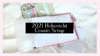 2021 Hobonichi Cousin setup | Ana Jolene Printables