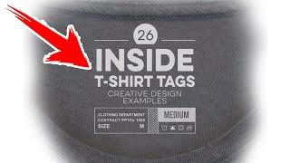 How To Make Custom DTF Tags T-Shirts (DIY Clothing Labels)