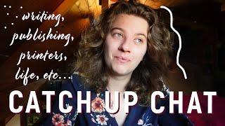 ️ current writing projects, publishing, kickstarters, etc  a rambly catch up chat | writing vlog