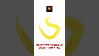 How to Create a Watercolor Brush with PNG in Adobe Illustrator