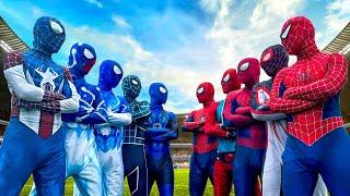PRO 5 Red Spier-Man  VS PRO 5 Blue Spider-Man || SUPERHERO's Story