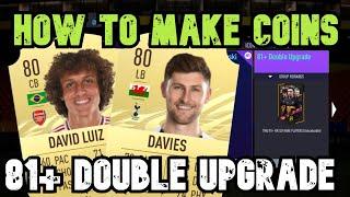 HOW TO MAKE COINS ON THE 81+ DOUBLE UPGRADE SBC - FIFA 21 Ultimate Team