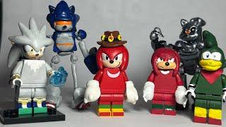 Lego sonic the hedgehog custom minifigure showcase part 2