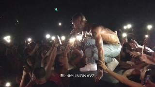 Wiz Khalifa - Fr Fr ft. Lil Skies LIVE (shot by @yungnavz)