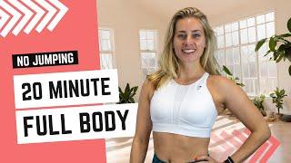 20 min Full Body Sculpt and Sweat Workout // No Jumping 