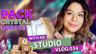 Studio Vlog 034 | Packing order before I leave for the Tucson Gem Show!