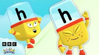 Healthy Alphablock H! ‍️‍️ | Letter of the Week | Learn to Spell | @officialalphablocks