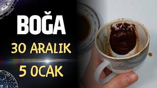 BOĞA BURCU 30 ARALIK - 5 OCAK 2025 KAHVE FALI ( Haftalık Burç Yorumları )