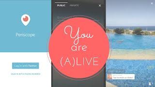 Periscope: trasmettere in diretta da smartphone [Tutorial ITA]