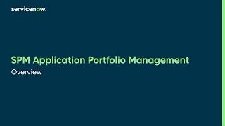 Application Portfolio Management (APM)  | Overview