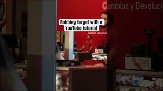 Robbing Target using a YouTube Tutorial | Kendrick Curry #shorts