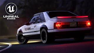 Initial D but it's in America | Unreal Engine 5.3