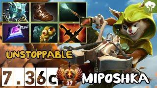 Treebounce Trickshot Hoodwink - Miposhka - 7.36c - Immortal Dota 2 Pro Plays