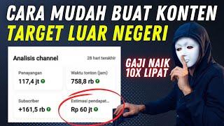 Cara Buat Konten YouTube Target Penonton Luar Negeri