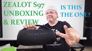 Zealot S97 mid-size Boombox  Unboxing, Review & Demo. Will I Finally Like A Zealot Speaker?