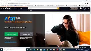 TCS NQT 2020 registration process