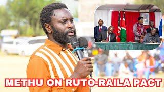 Gachagua man Senator John Methu Deconstructs President Ruto days after sealing deal with Raila!!