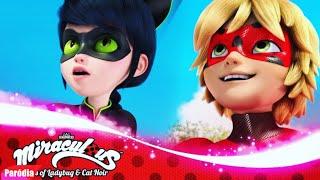 MIRACULOUS | LADYBUG QUER SE VINGAR DO CAT NOIR!!! #shorts