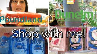 COME SHOP WITH ME AT POUNDLAND AND DUNELM 2024!