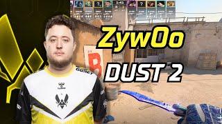 ZywOo plays Dust2 w/friends on FACEIT | Apr 27, 2024 #cs2 #pov