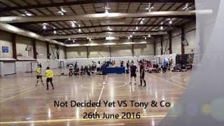 Not Decided Yet VS Tony & Co