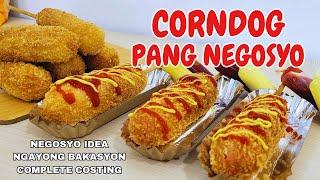 MADALING PARAAN SA PAG GAWA NG MASARAP NA CORNDOG | Tipid Tips atbp.