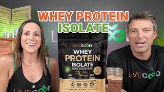 Elevate Your Fitness: LiveGood's Superior Chocolate Whey Protein Isolate