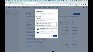Creating groups for Atlassian Confluence
