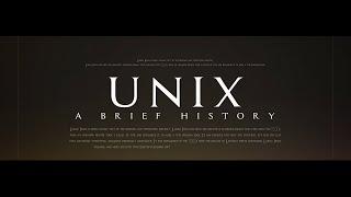 The History of UNIX
