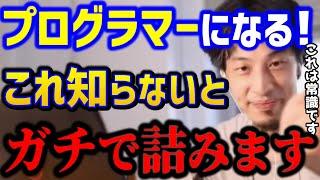 【ひろゆき】※プログラマーを目指す人はまずこの方法で。これ知らないと絶対に損します..プログラミングの勉強法！プログラマーなりたい人まとめ/スキル/キャリア/kirinuki/論破【切り抜き】